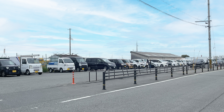 ⑤公共無料駐車場