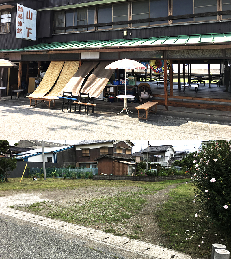 海の家専用駐車場